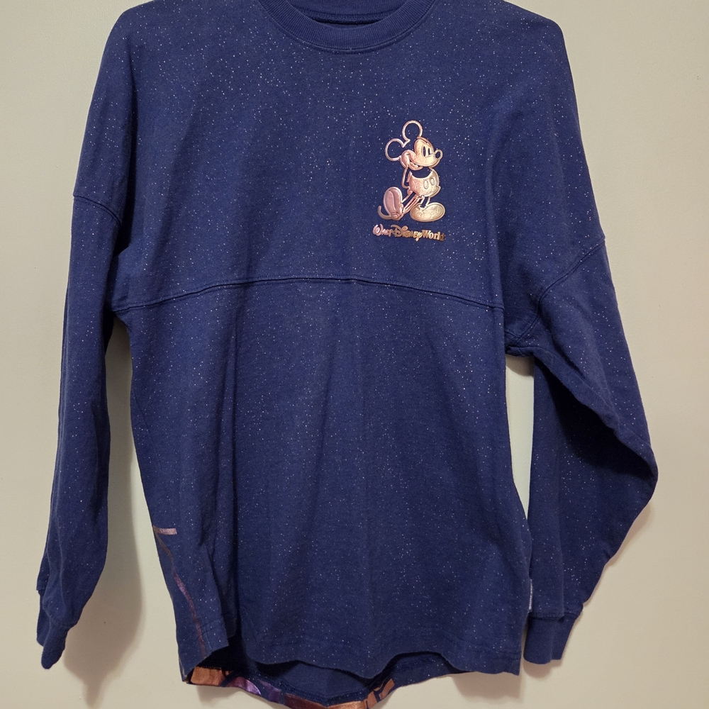 Disney 50th Anniversary XS 100% Cotton Long Sleeve Thick Tee